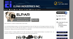 Desktop Screenshot of elpar.com